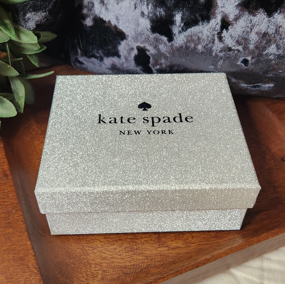 Kate Spade Smokey Blue Card Holder - Picture 7 of 11